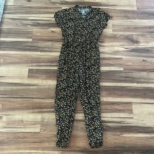 Wonder Nation floral jumpsuit